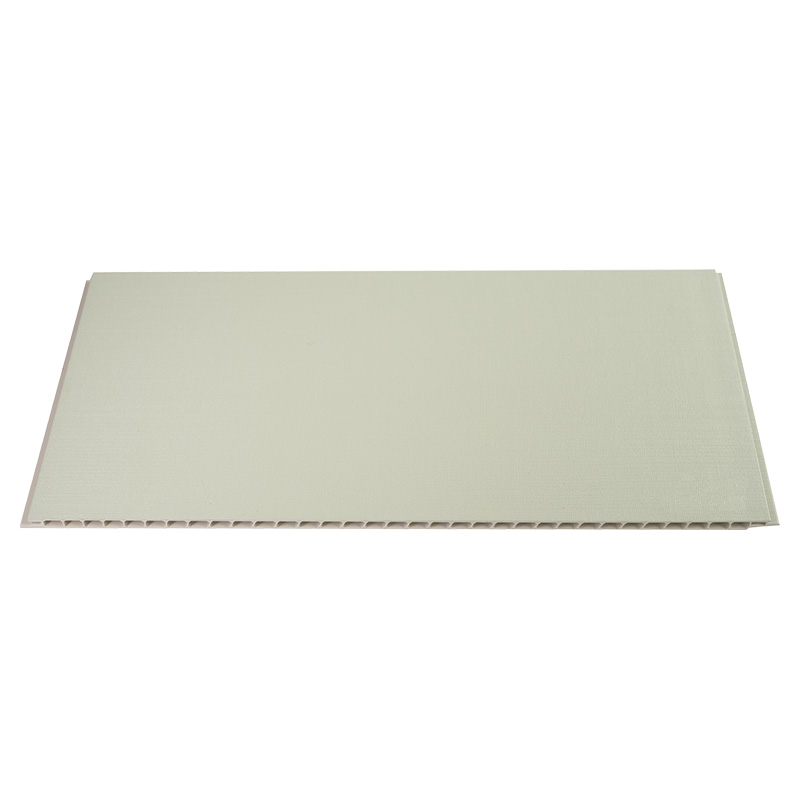 400 mm Bredde 8 mm Tykkelse PVC-kledning Innvendig dekorativ vegg- og takpanel