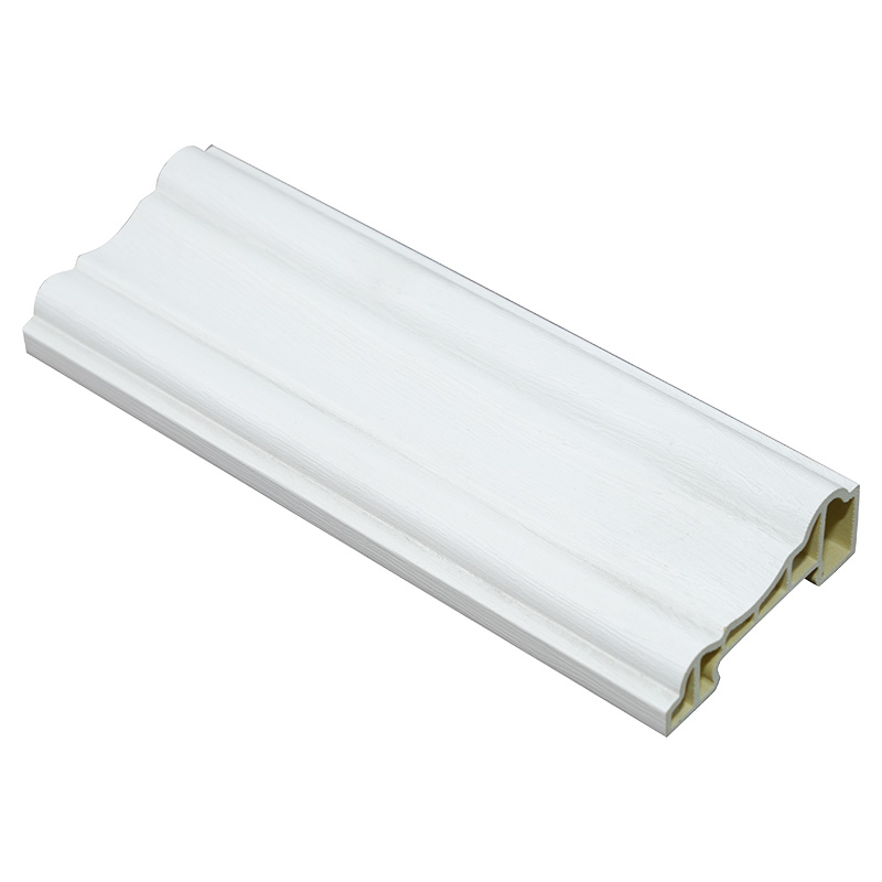 60 mm dekorativ trim med trekornet PVC-filmfinish